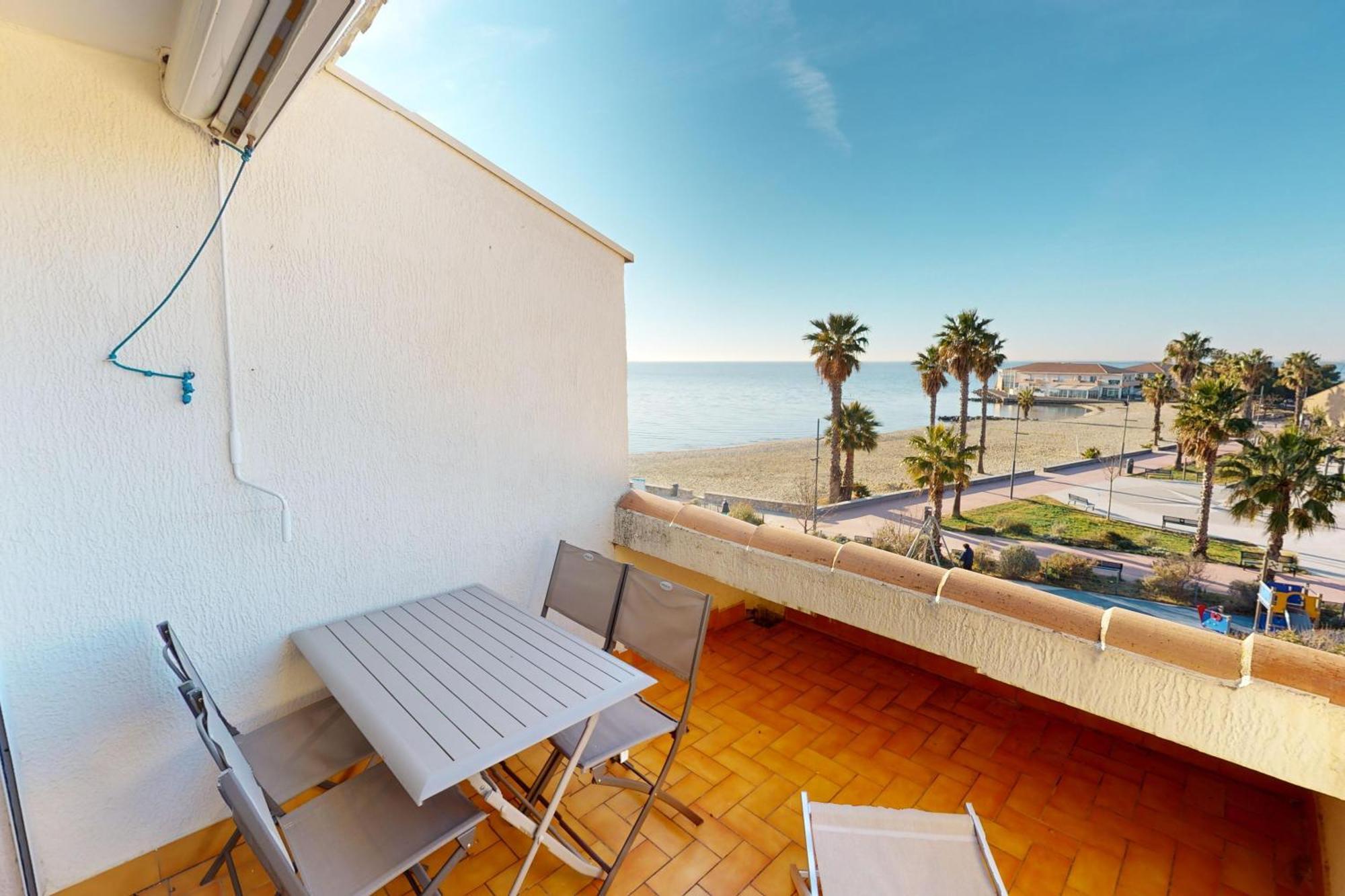 Appartement T2 Vue Plage Meze Proche Sete Kültér fotó