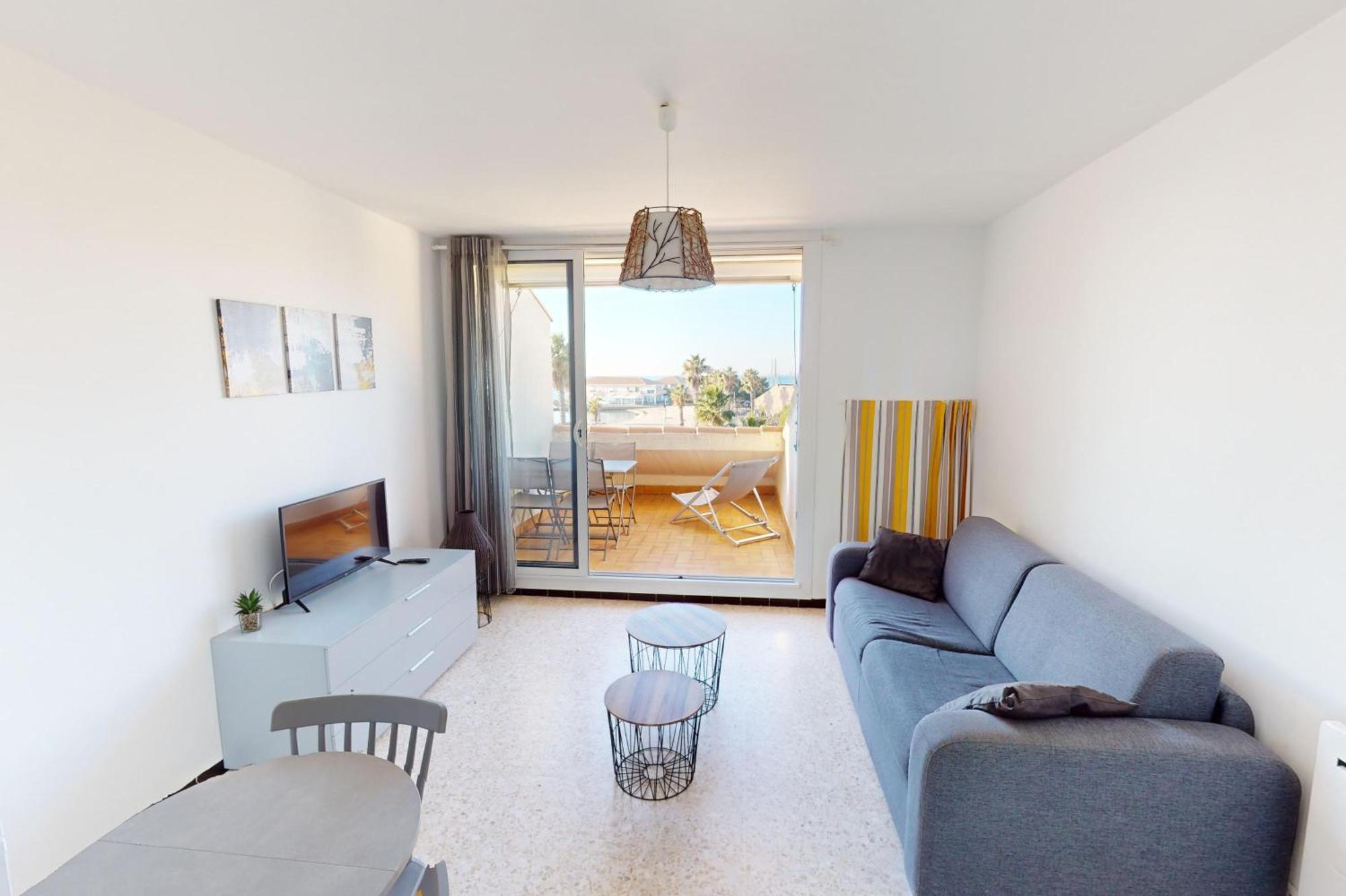 Appartement T2 Vue Plage Meze Proche Sete Kültér fotó